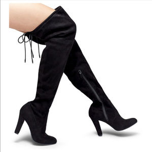 NEW! Mossimo Over-The-Knee Black Tall Boots